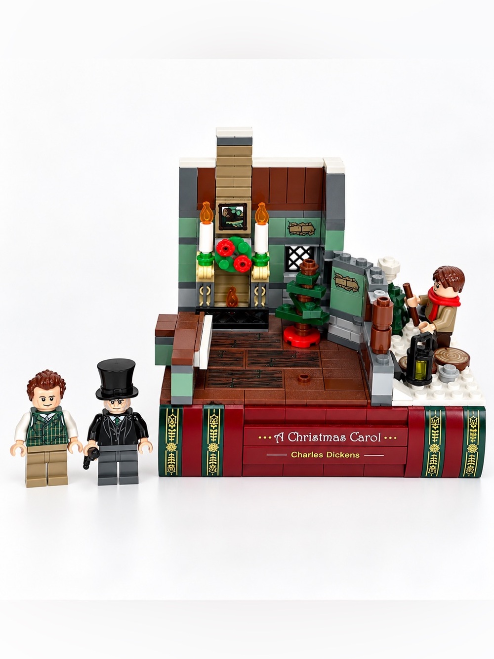 LEGO 40410 Charles Dickens Tribute A Christmas Carol Retired Set Minifigures